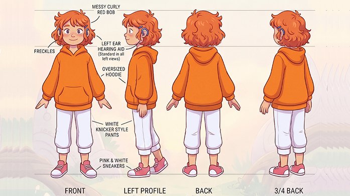 Lily And Coco Charactersheet - Artductive